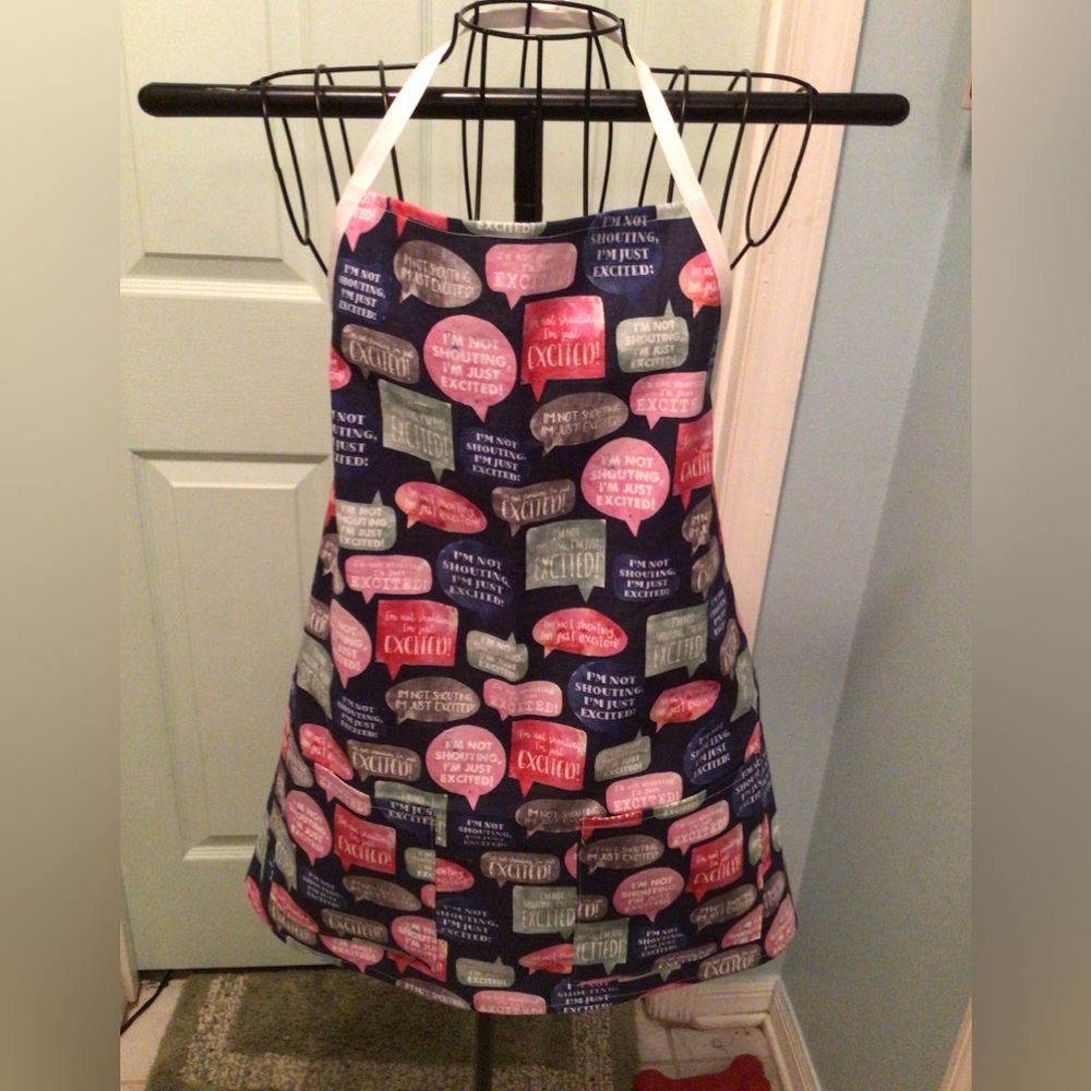 Not shouting all purpose apron